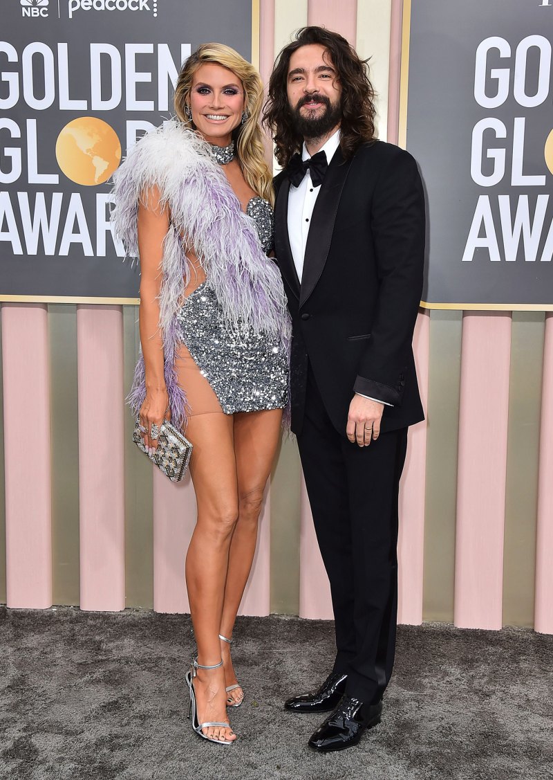 Hottest 2023 Golden Globes Couples - 950 80th Annual Golden Globe Awards - Arrivals, Beverly Hills, United States - 10 Jan 2023 Heidi Klum, left, and Tom Kaulitz