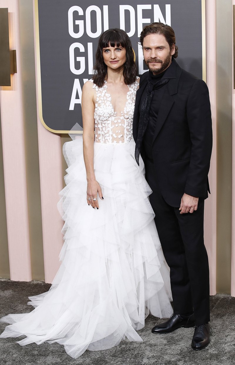 Hottest 2023 Golden Globes Couples - 954 Arrivals - 80th Golden Globe Awards, Beverly Hills, USA - 10 Jan 2023 Felicitas Rombold and Daniel Bruhl.