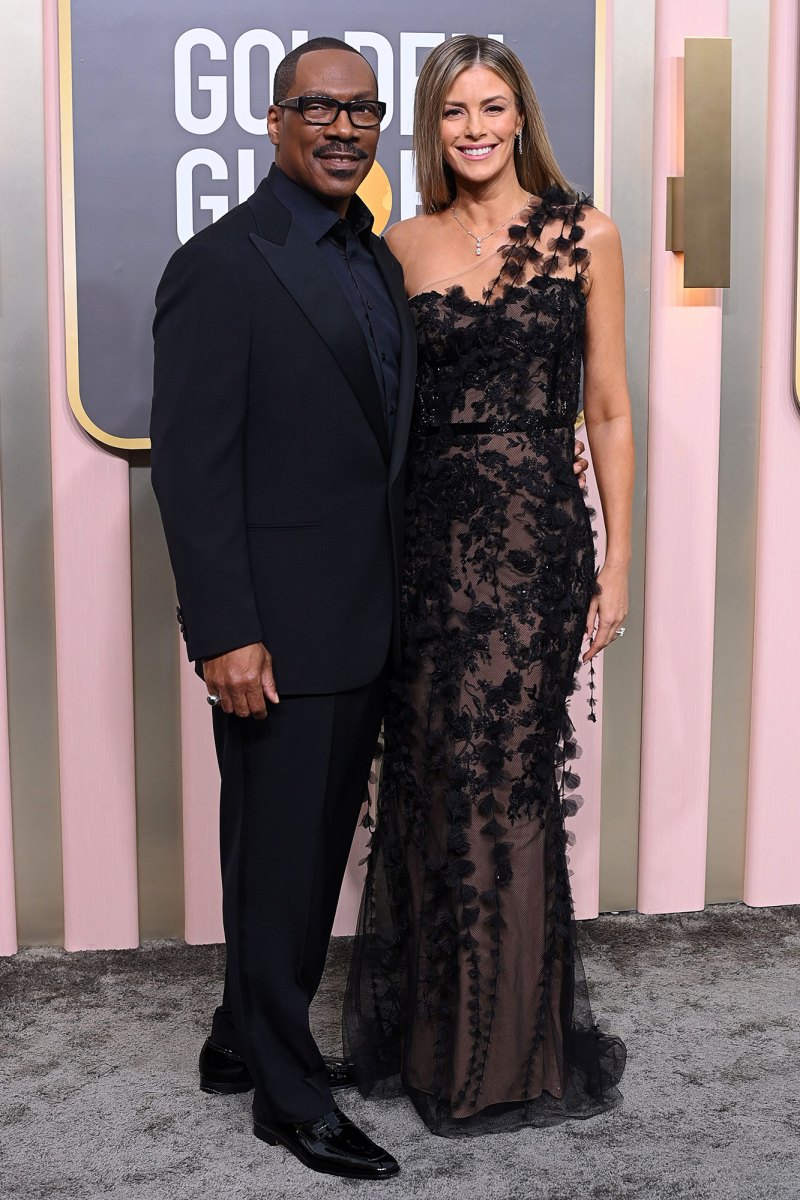 Hottest 2023 Golden Globes Couples - 955 80th Annual Golden Globe Awards, Arrivals, Beverly Hilton, Los Angeles, USA - 10 Jan 2023 Eddie Murphy and Paige Butcher