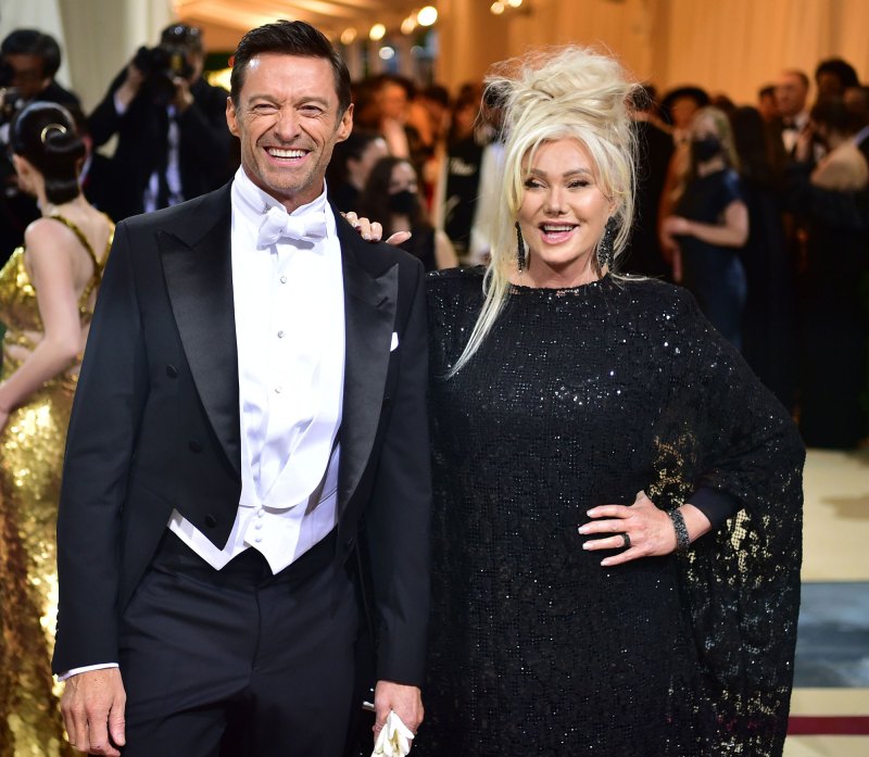 Hugh Jackman and Deborra-Lee Furness' Relationship Timeline: From Costars to Parents and Beyond 2022 white bow tie