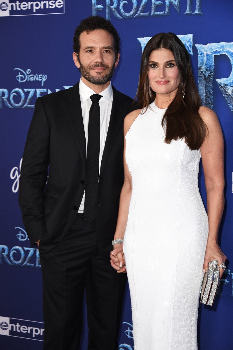 Idina Menzel and Aaron Lohrs Relationship Timeline