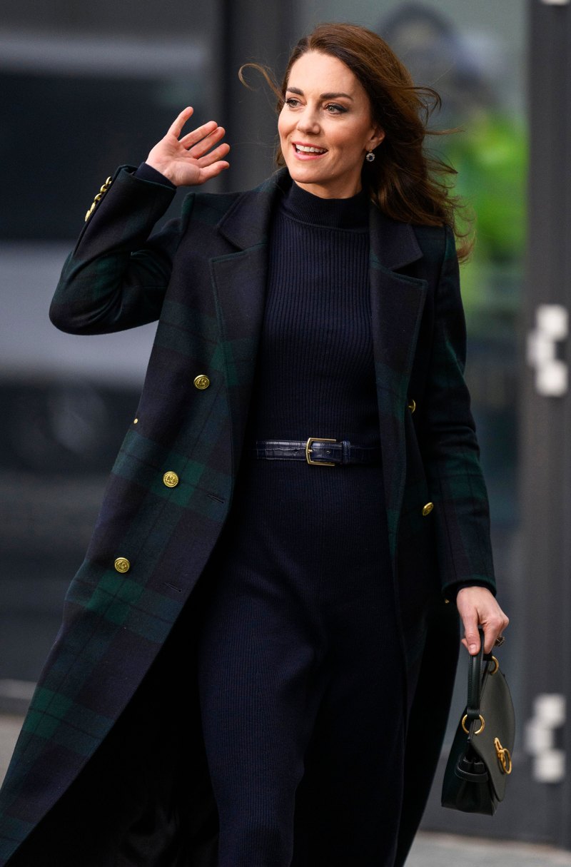 Kate Middleton in Plaid Coats FEATURED