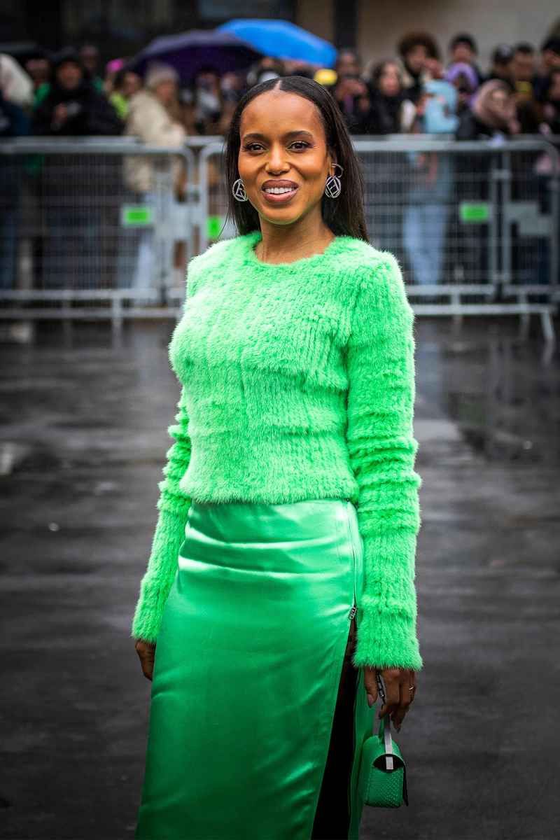 Kerry Washington’s Style Gallery - 526 Fendi show, Haute Couture 2023, Paris, Palais Brongniart, Paris, France - 26 Jan 2023