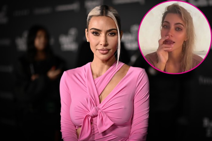 Kim K Reveals Natural Hair Without Extensions 3