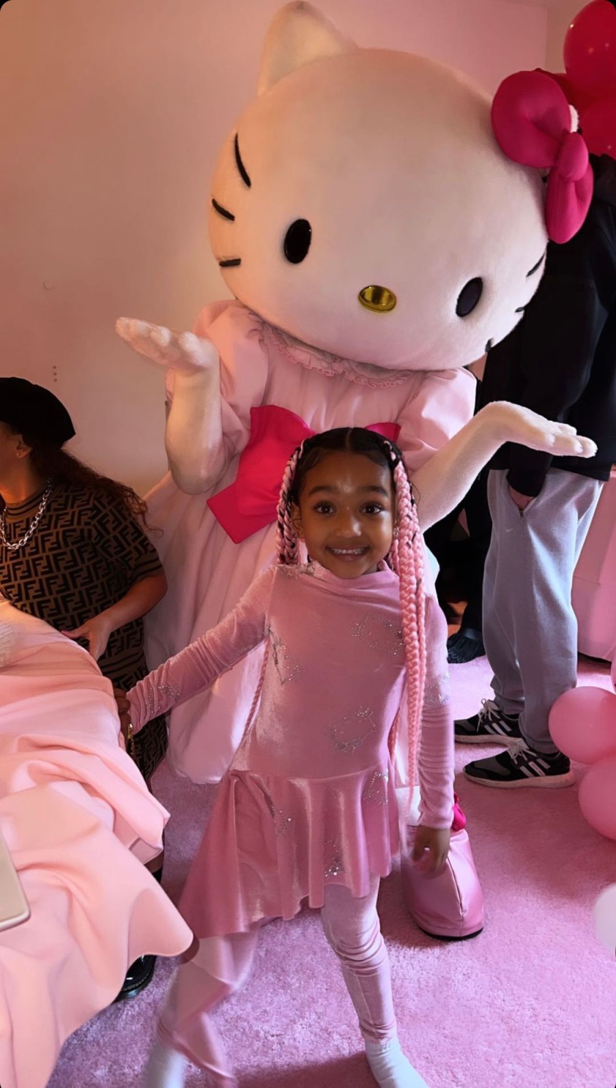 Chicago West and Hello Kitty