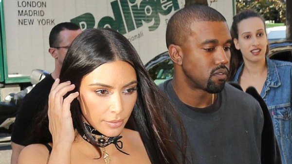 Kim Refuses to Discuss Kanye's Alleged Battery Case in Front of Their Kids