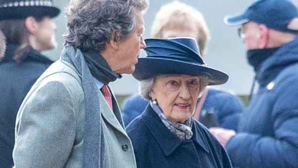 Lady Susan Hussey Joins Royal Family For Church Service Following Racist Incident at Buckingham Palace - 523 King Charles at church, Sandringham, UK - 29 Jan 2023