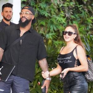 Larsa Pippen and Marcus Jordan Are ‘Crazy About Each Other,' Are Still 'Trying to Play It Coy' About Their Romance - 091 EXCLUSIVE: Larsa Pippen and Marcus Jordan confirm their romance is ON as they share a smooch in Miami Beach.
