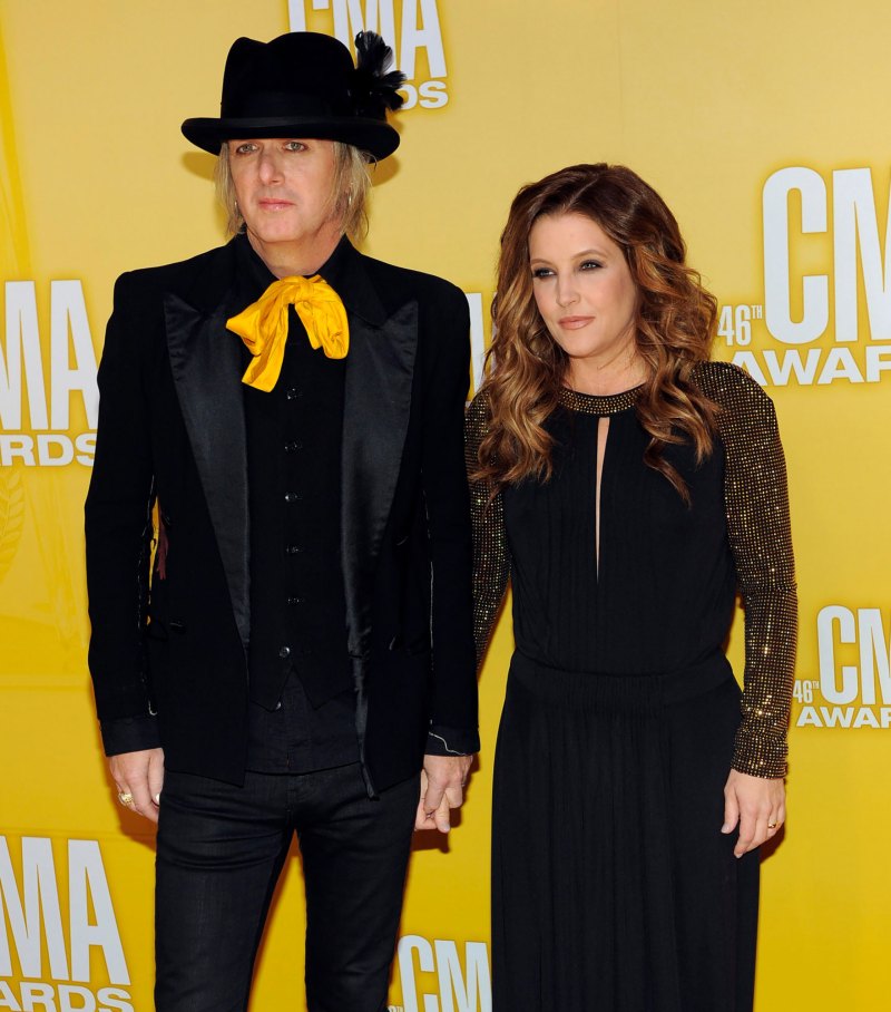 Lisa Marie Presley and Michael Lockwood’s Ups and Downs: Marriage, Custody Battle of Twins and More yellow bow