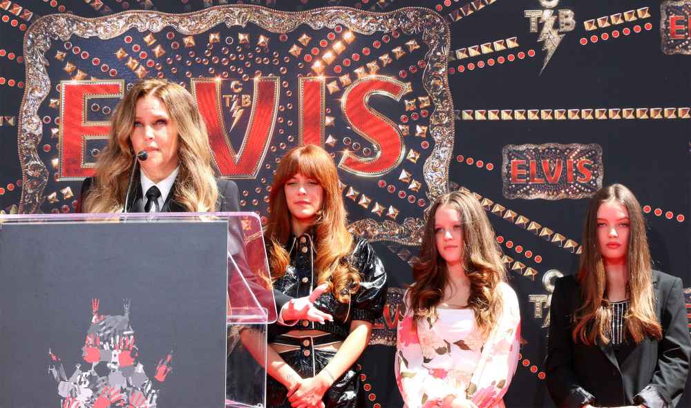 Lisa Marie Presley&rsquo;s 3 Daughters Will Inherit Great-Grandfather Elvis Presley&rsquo;s Graceland Estate Following Her Death - shutterstock_editorial_12994947ae Elvis Family Handprint Ceremony, Los Angeles, California, United States - 21 Jun 2022