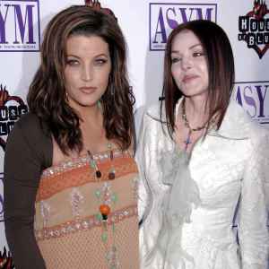 Lisa Marie Presley’s Ups and Downs With Mom Priscilla Presley white jacket