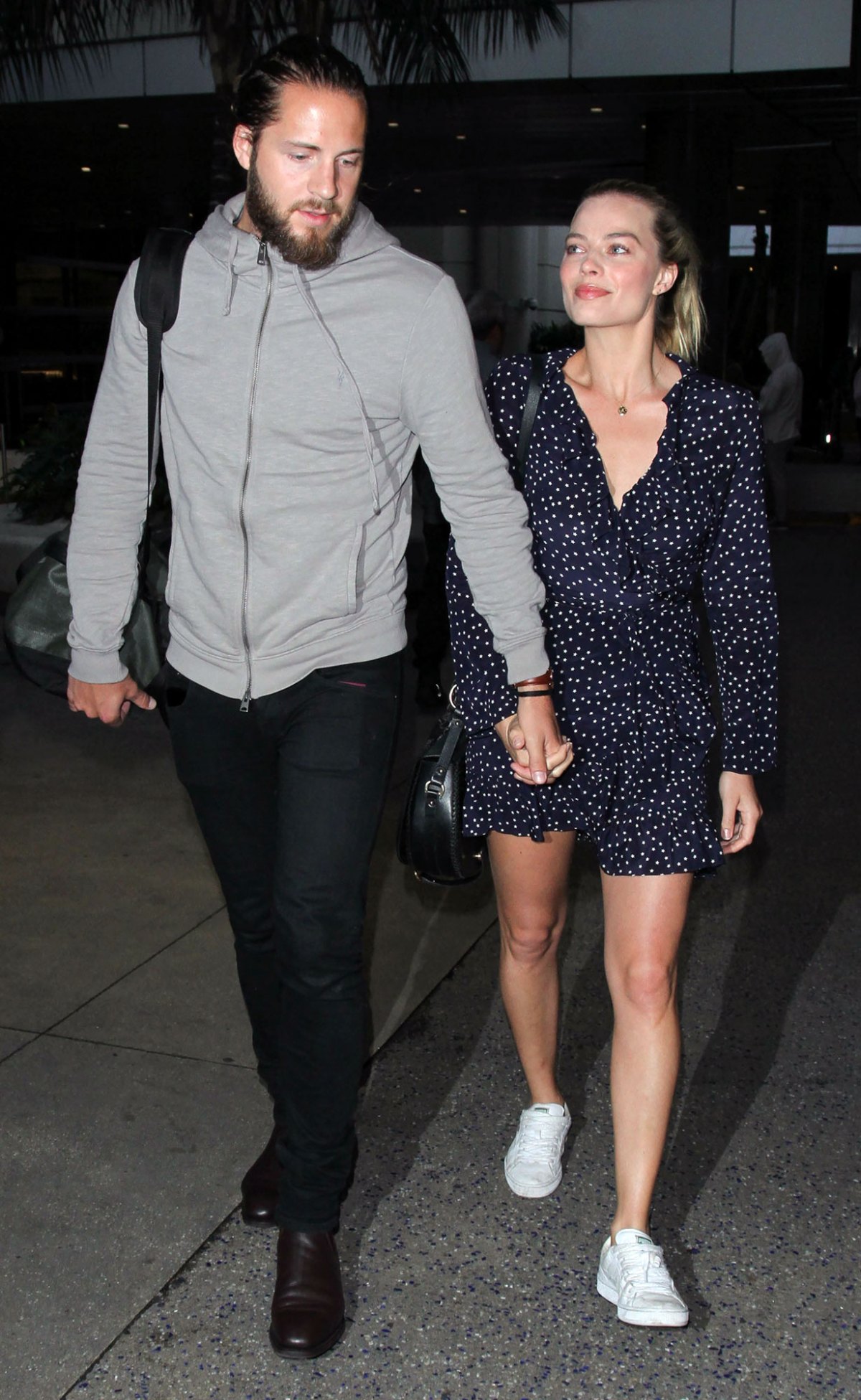 Margot Robbie Enjoys Rare Date Night With Husband Tom Ackerley