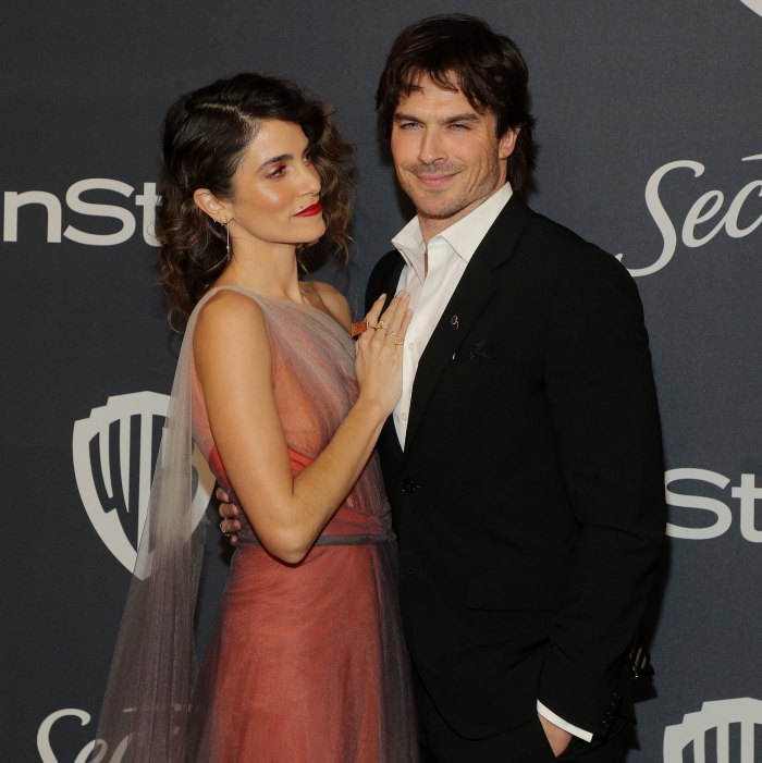 Nikki Reed Is Pregnant, Expecting Baby No. 2 With Husband Ian Somerhalder: Thank You for This ‘Gift of Life and Love’ blush colored dress