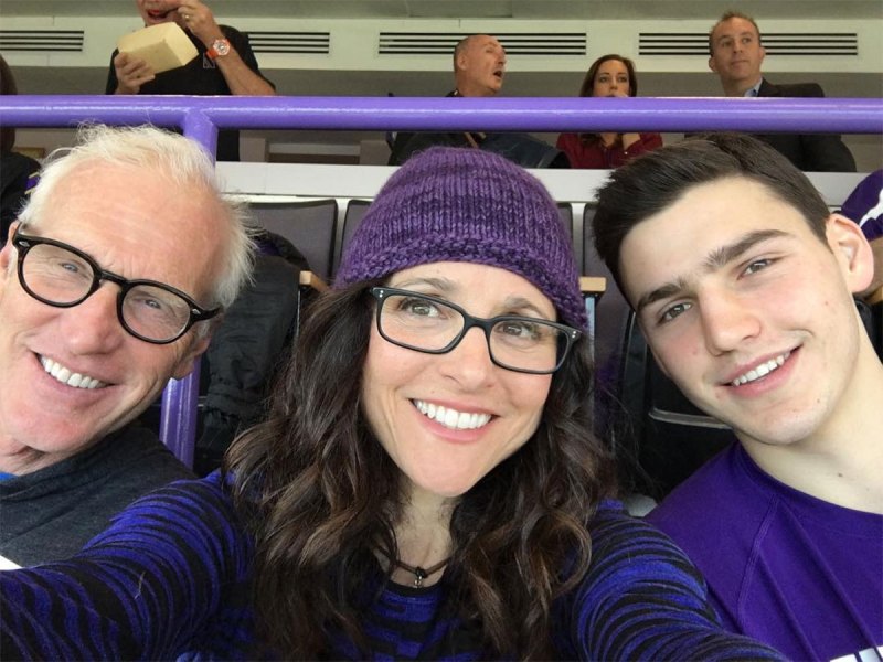November 2016 Julia Louis-Dreyfus Family Album With Husband Brad Hall and 2 Sons