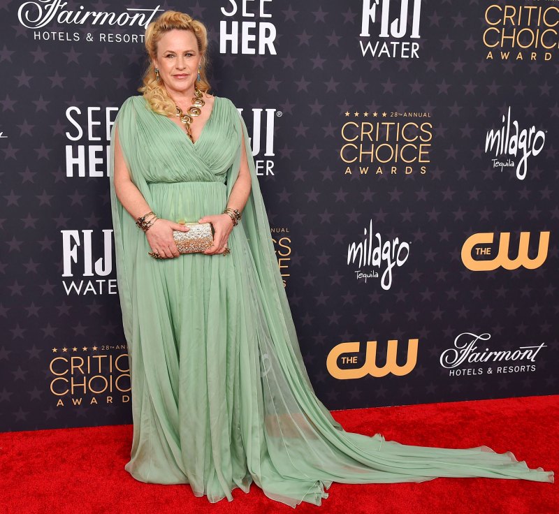Patricia Arquette Red Carpet Critics' Choice Awards 2023