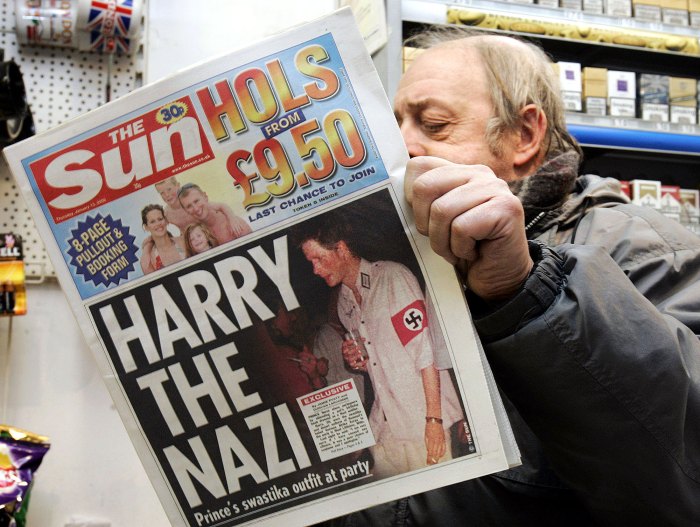 Prince Harry Claims William and Kate Told Him to Wear Nazi Uniform 4
