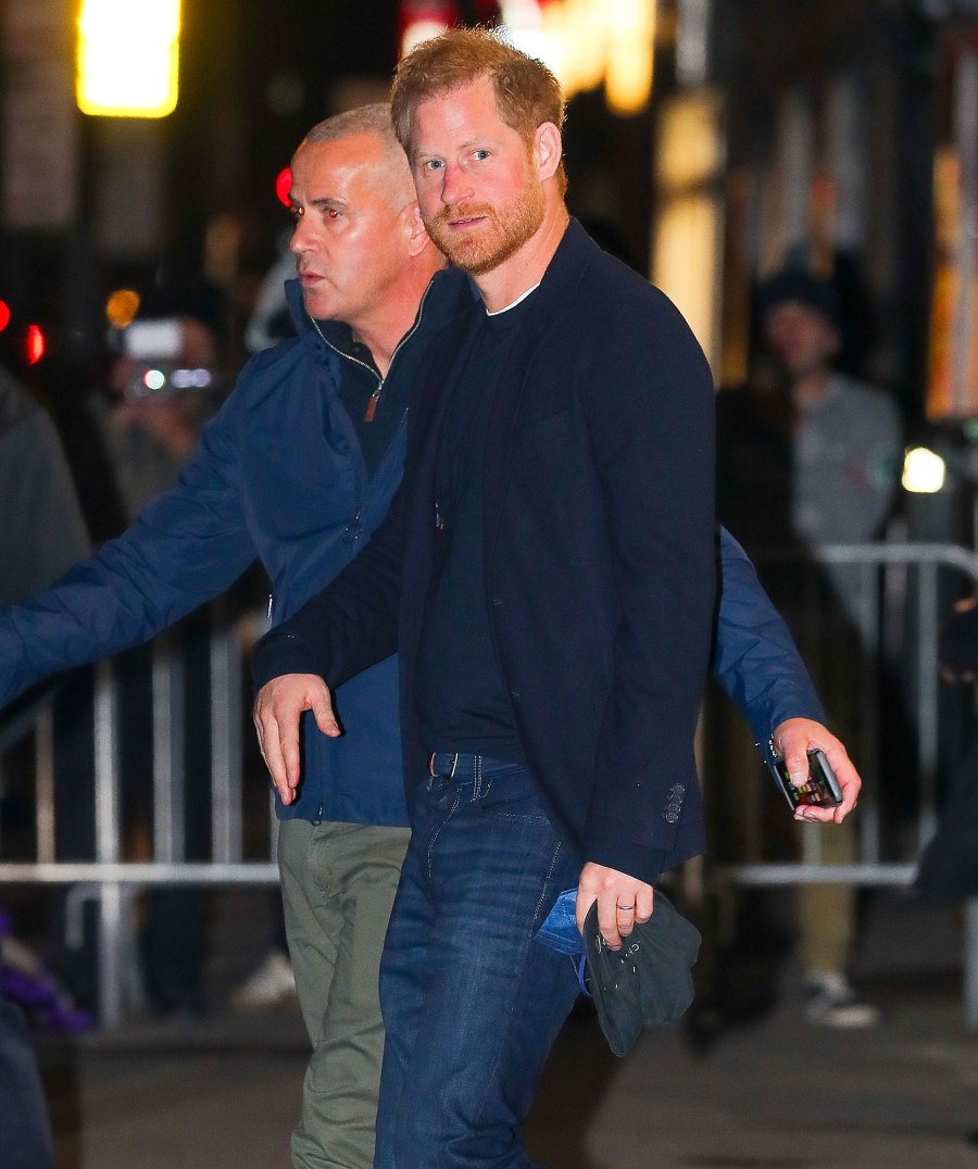 Prince Harry Is All Smiles While Leaving The Late Show With Stephen Colbert Taping 11