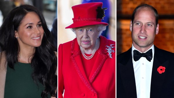Prince Harry Reveals How Meghan Markle Met the Royal Family: Queen Elizabeth II, Prince William and More green dress