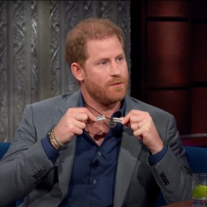 Prince Harry Shows Necklace He Had Fixed After Prince William Fight