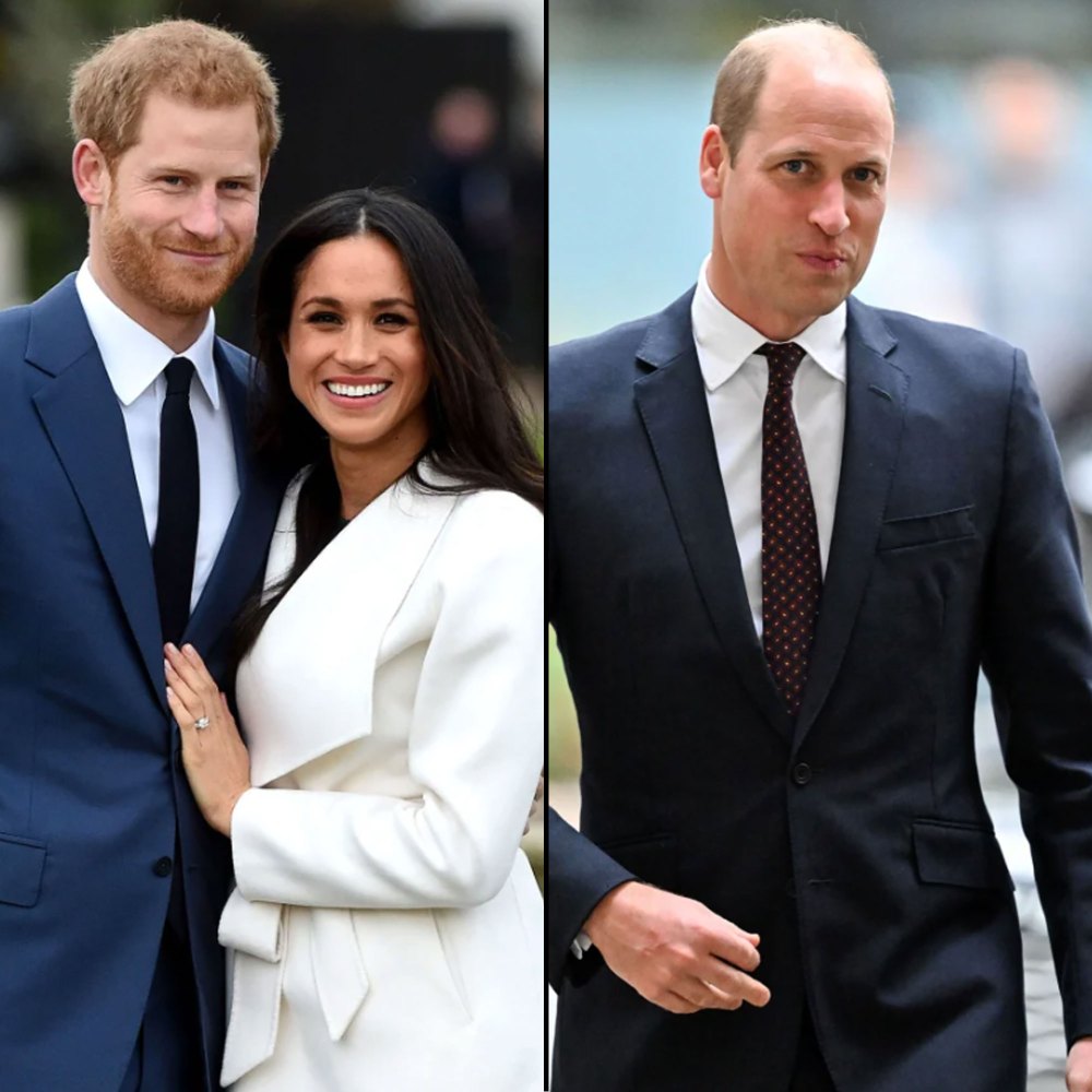 Prince Harry: William Was 'Freaked Out' by Meghan Markle Hugging Him Despite Being 'Religious' Viewer of 'Suits' polka dot tie