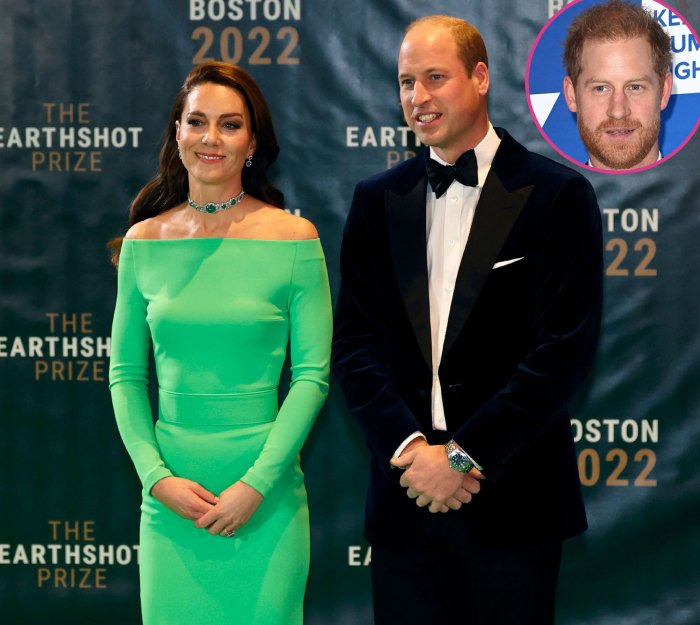 Prince William and Princess Kate 'Hit Hard' by Prince Harry's 'Cutting' Memoir Revelations p: Inside William and Kate's Reaction to Harry's 'Cutting' Memoir Revelations green dress