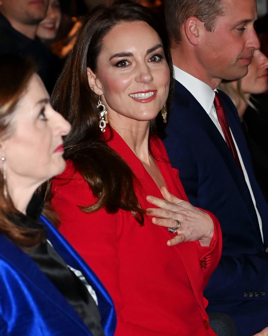 Princess Kate Leaves an Impression With Stunning Red Pantsuit at BAFTA Event Ahead of Early Years Campaign Launch - Shaping Us Campaign