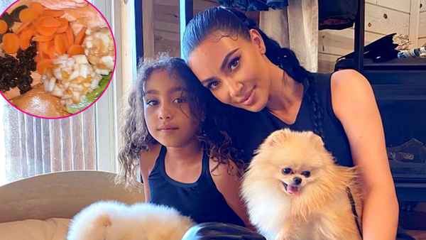 Promo North West Spoils Her Dogs With a Large Holiday Meal After Garage Backlash