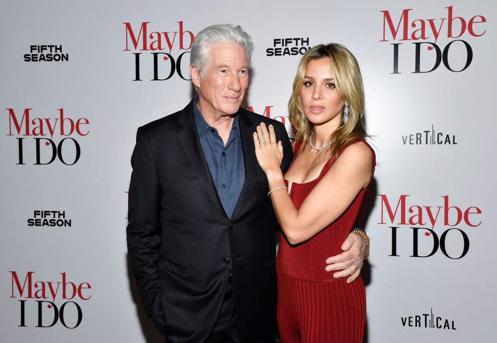 Richard Gere and Wife Alejandra Silva Make Rare Red Carpet Appearance at 'Maybe I Do' Screening