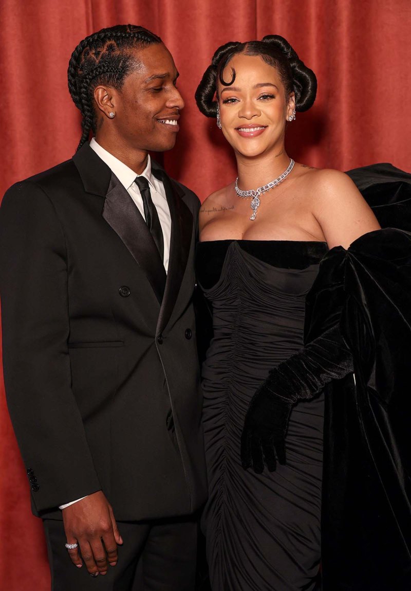 Rihanna and A$AP Rocky Enjoy Dinner Date After the Globes