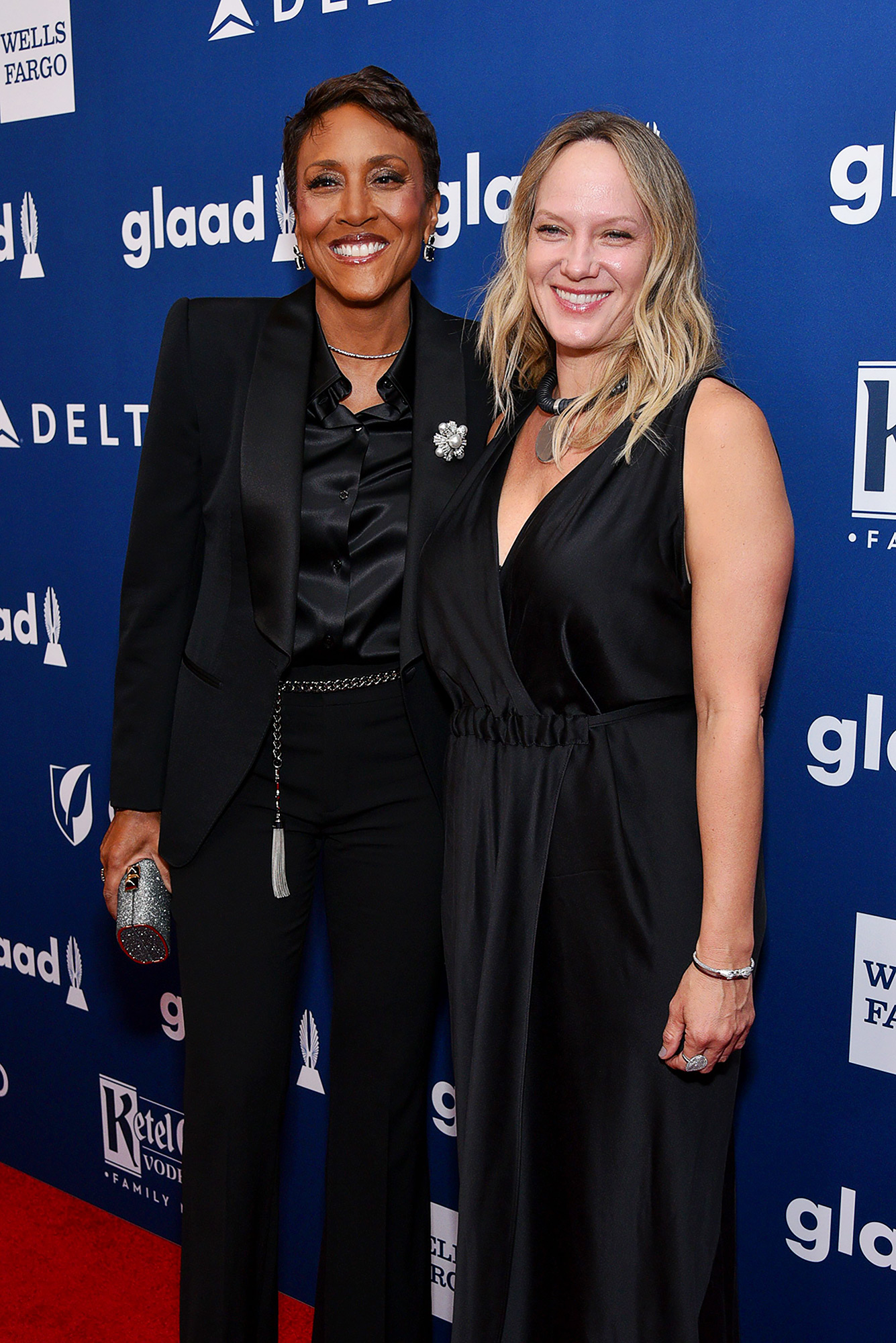 Robin Roberts, Amber Laign Relationship Timeline - 660 29th Annual GLAAD Media Awards, Arrivals, New York, USA - 05 May 2018