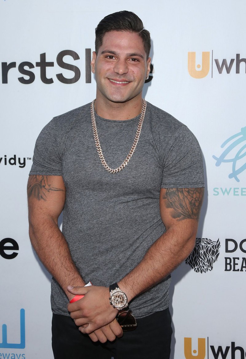 Ronnie Ortiz-Magro’s Ups and Downs Through the Years grey t shirt