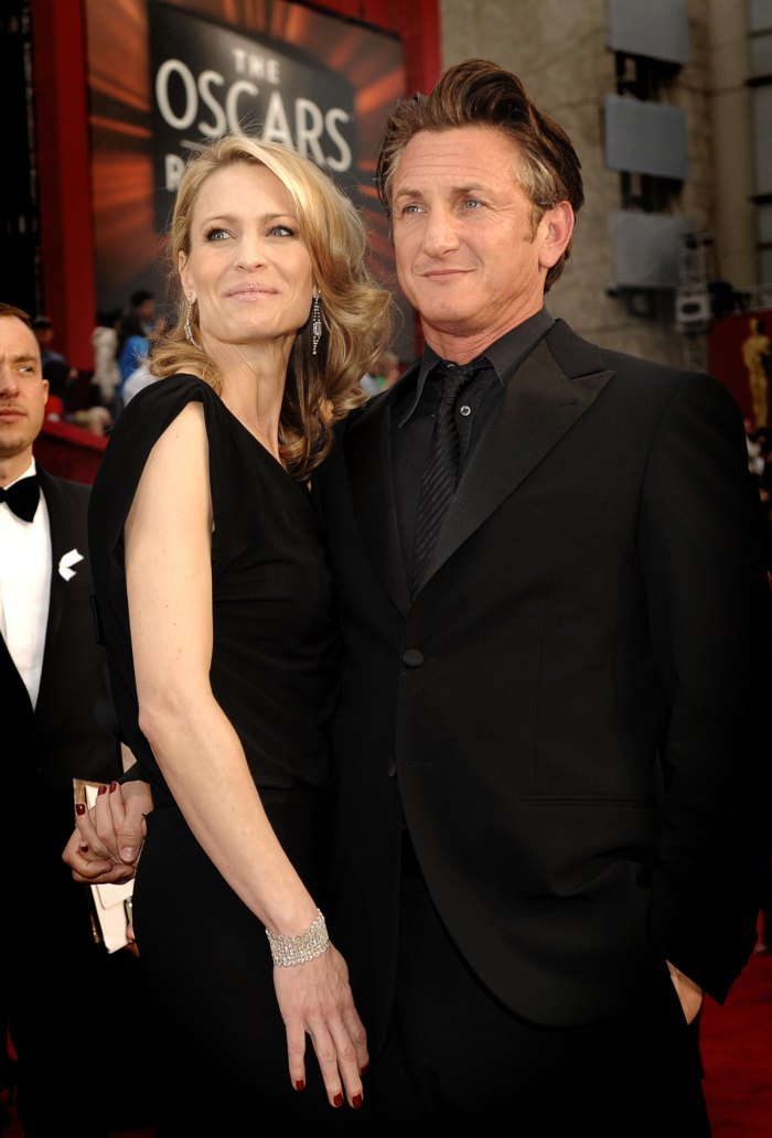 Sean Penn and ex-wife Robin Wright make their first public appearance together in years - Shutterstock_editorial_6354743dj Oscar Arrivals, Los Angeles, USA