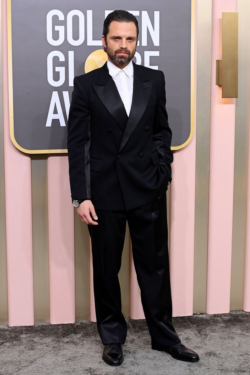 Sebastian Stan Hottest Hunks Golden Globes 2023