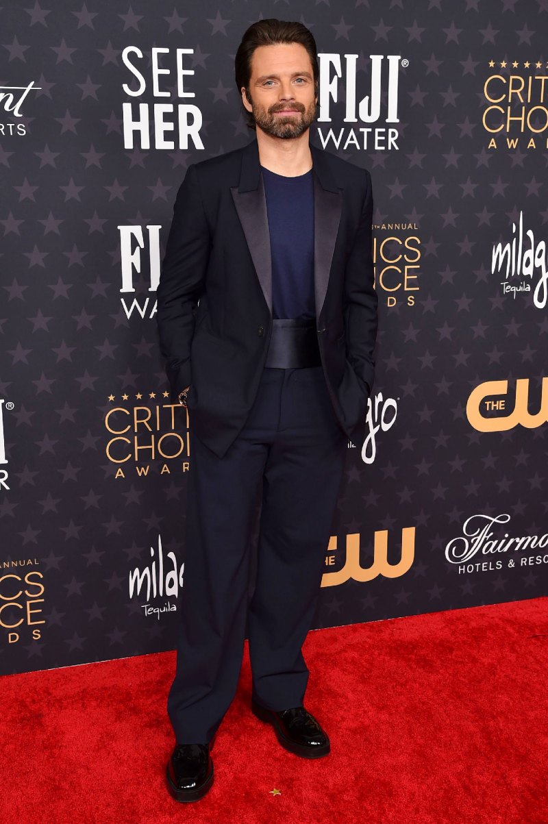Sebastian Stan Red Carpet Critics' Choice Awards 2023