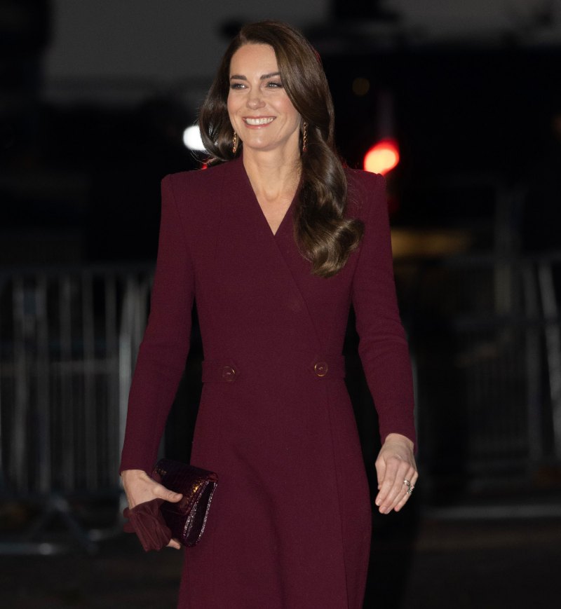 See Duchess Kate’s Most Stunning Fashion Moments of All Time maroon coat dress