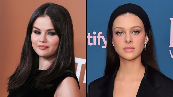 Selena Gomez, Nicola Peltz Twin in Sequin Dresses - 628