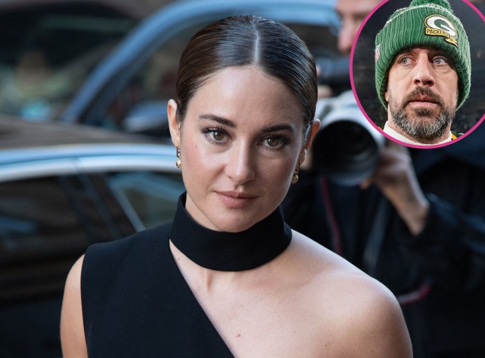 Shailene Woodley Reflects on 'Darkest, Hardest Time' of Her Life After Aaron Rodgers Split: 'My Personal Life Was S--ty' black dress