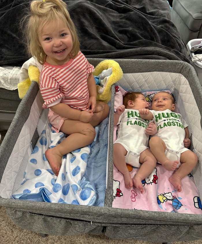 رابین براون ستاره سریال «همسران خواهر» در میان بچه‌های شکاف خانواده برای دختر کریستین براون هدایایی برای نوزاد می‌کلتی می‌فرستد.