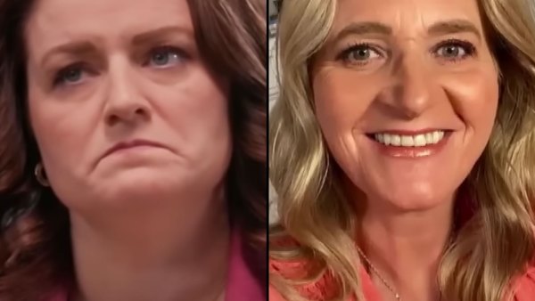 'Sister Wives' Star Robyn Brown Sends Christine Brown's Daughter Mykelti Baby Gifts Amid Family Rift peach colored shirt