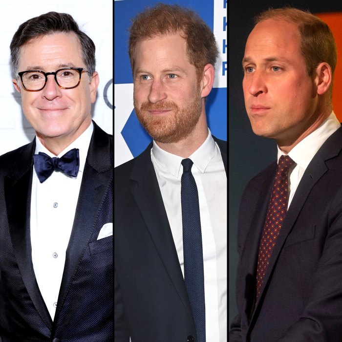 Stephen Colbert Makes Fun of Prince Harry’s William Confessions Ahead of Interview