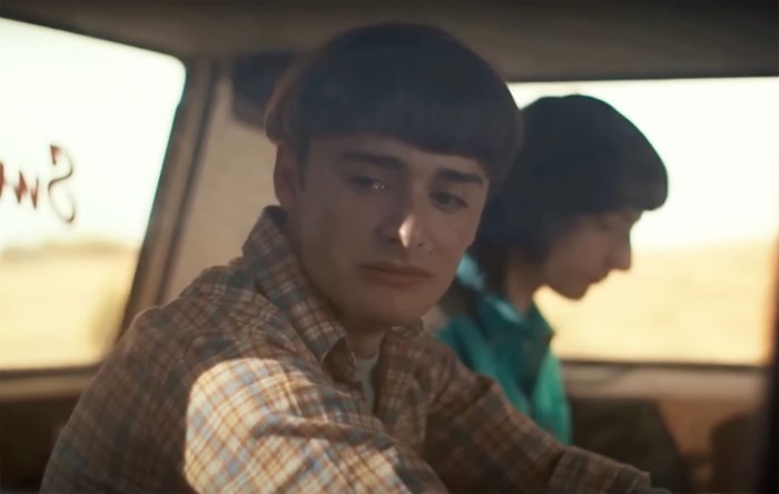 Stranger Things' Noah Schnapp Reflects on Will's Sexuality: 'Beautifully Written' and Creators' 'Vision for a Long Time' plaid shirt