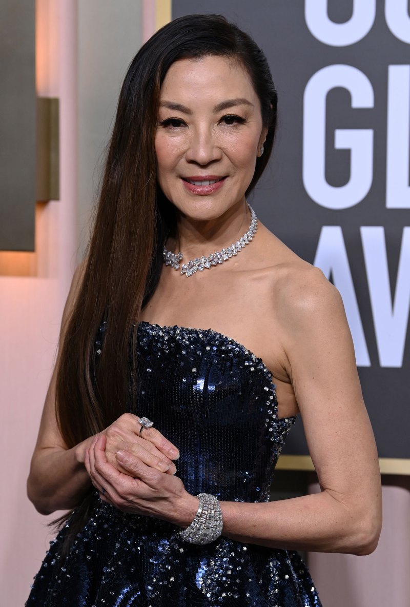 The Best Beauty Looks at the 2023 Golden Globes Michelle Yeoh