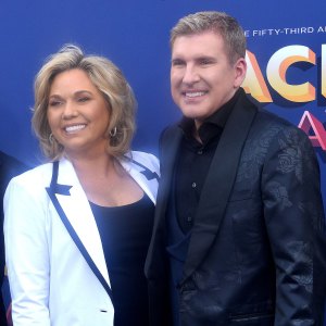 Todd and Julie Chrisley Will Head to Federal Prison Next Week After Request for Bail Denied white blazer