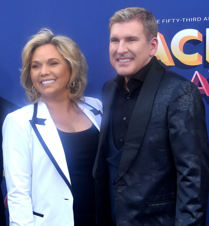 Todd and Julie Chrisley Will Head to Federal Prison Next Week After Request for Bail Denied white blazer