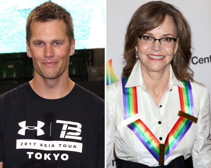 Tom Brady Jokes About Dating Sally Field After Filming '80 for Brady'