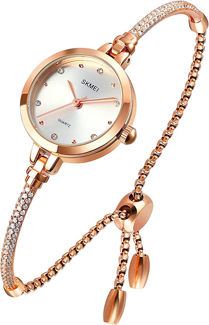 Tonnier Rose Gold Bracelet Watch