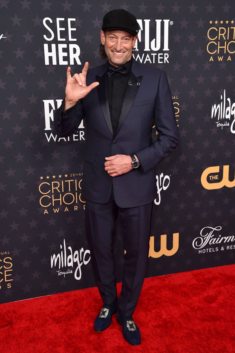 Troy Kotsur Red Carpet Critics Choice Awards 2023