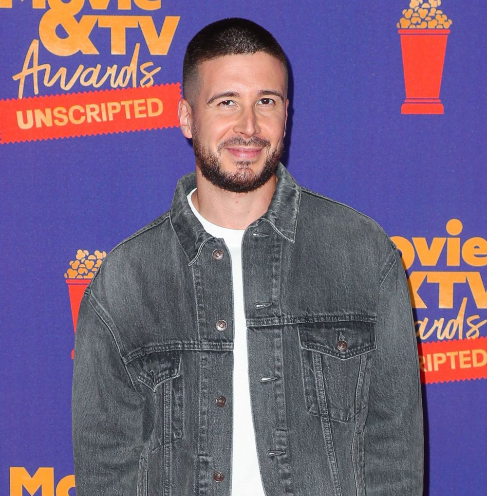 Vinny Guadagnino Says He and Gabby Windey Have ‘Great Chemistry’: That’s ‘Why We Flirt So Much’ denim jacket