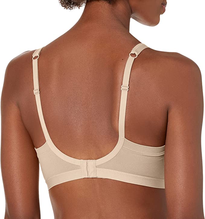 New WARNER'S Simply Perfect Underarm Smoothing Bra Beige Sizes