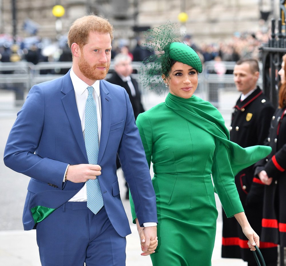 Why the Palace Might Not Strip Prince Harry, Meghan Markle's Titles- They're 'Not Trying to Throw More Grenades' - 377 Commonwealth Day Service, Westminster Abbey, London, UK - 09 Mar 2020